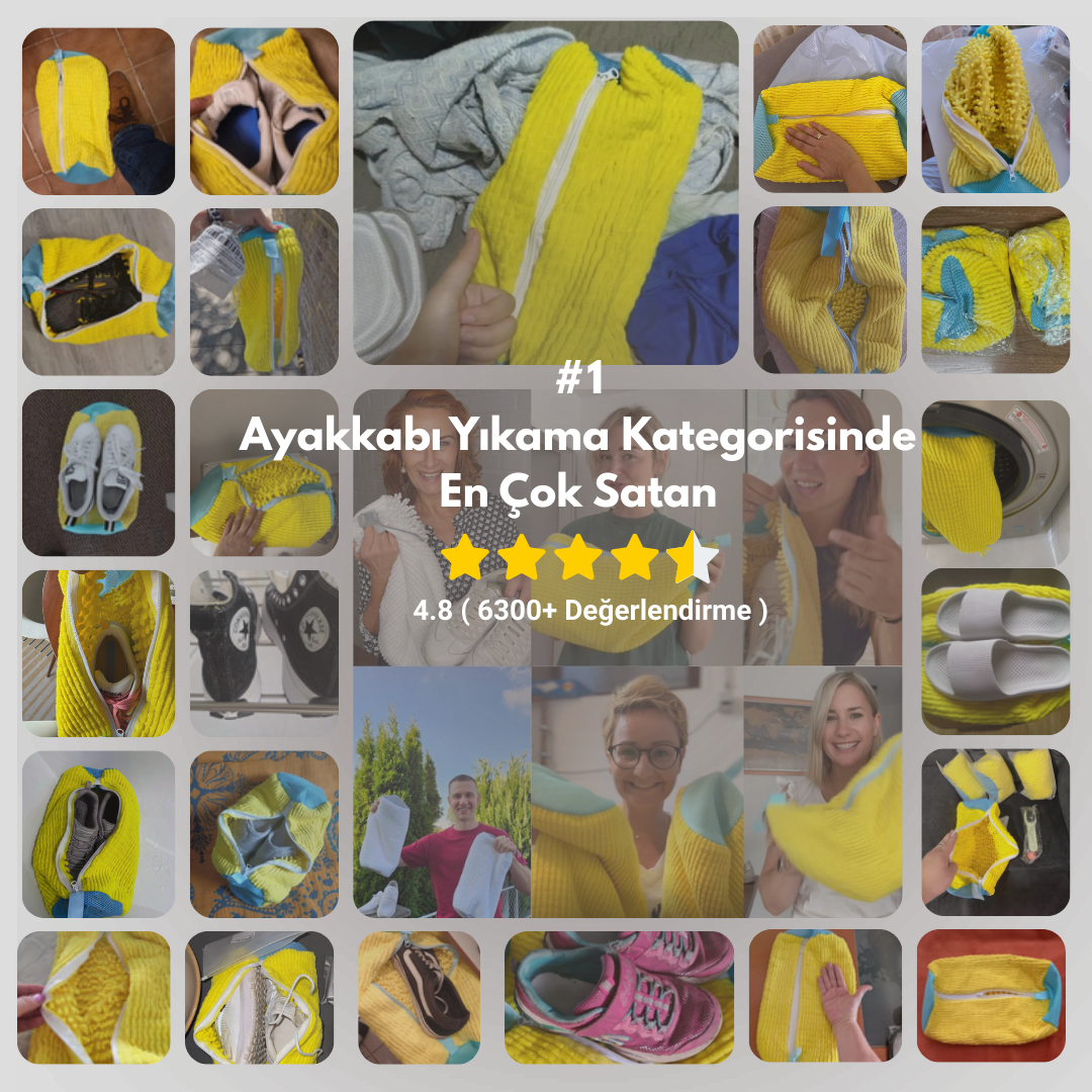 Deformasyon Önleyici Ayakkabı Yıkama Çantası