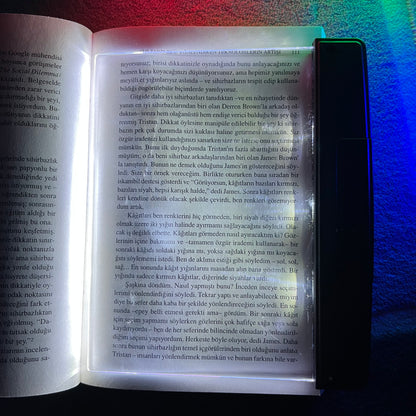 Pilli Işıklı Kitap Ayracı