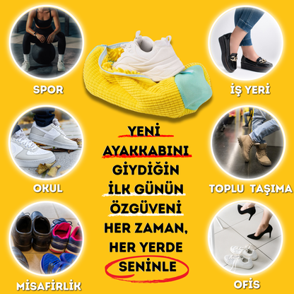 Deformasyon Önleyici Ayakkabı Yıkama Çantası